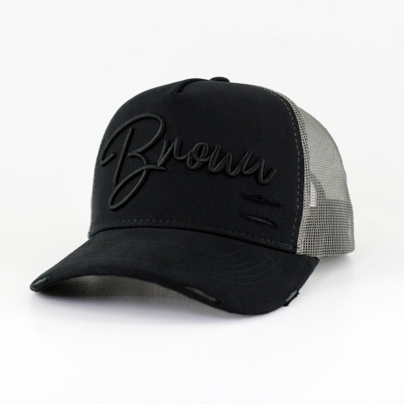 Boné Brouu Trucker Preto